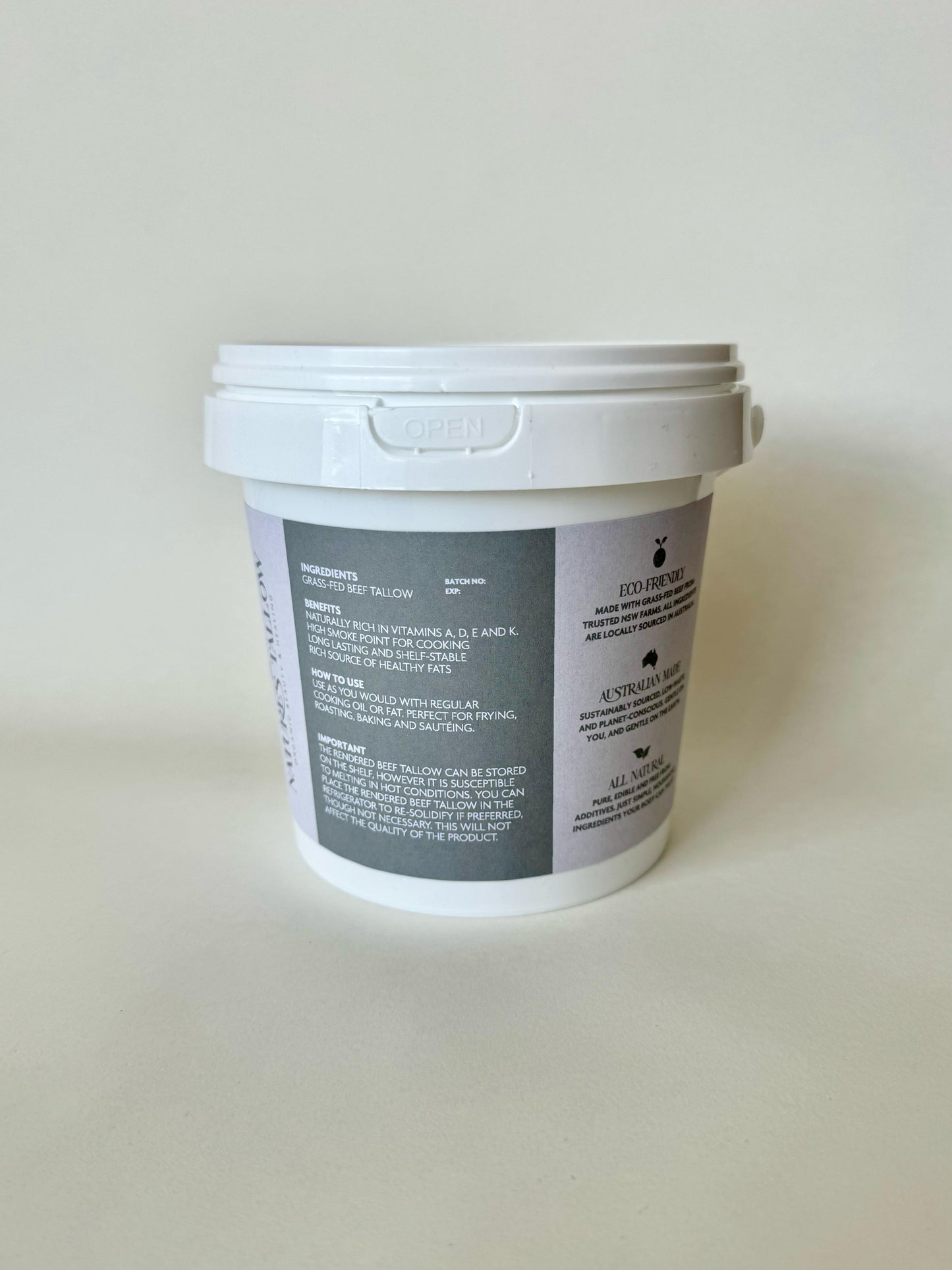 Rendered Beef Tallow